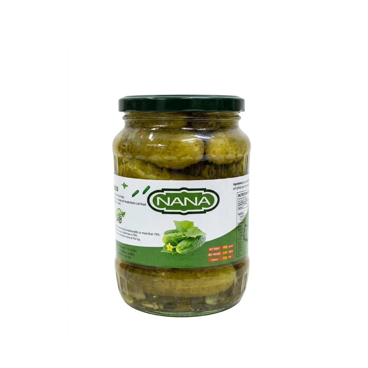 Nana - Whole Gherkin - 680gm