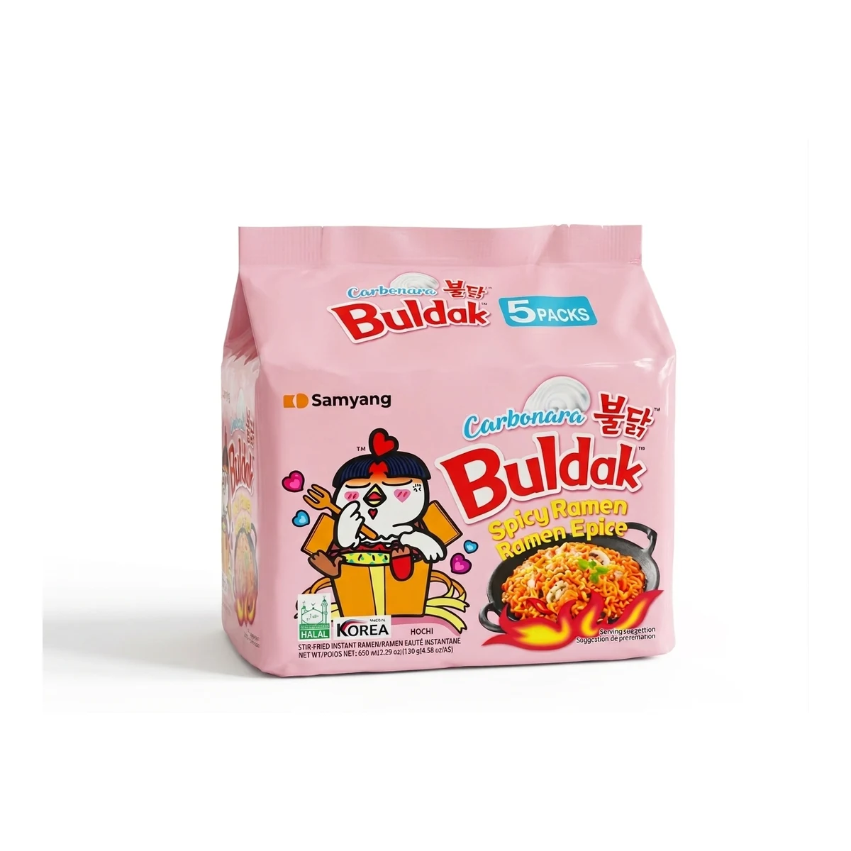 Samyang Buldak Spicy Ramen - Carbonara