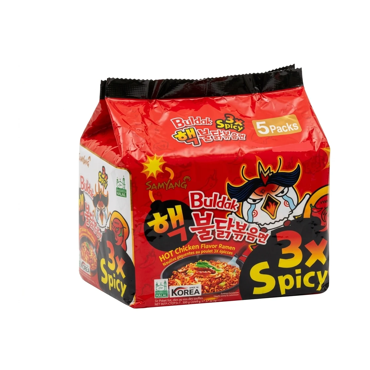 Samyang Buldak Spicy Ramen - Hot Chicken 3X Spicy