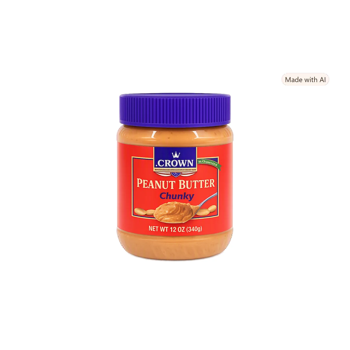 Crown Peanut Butter - Chunky
