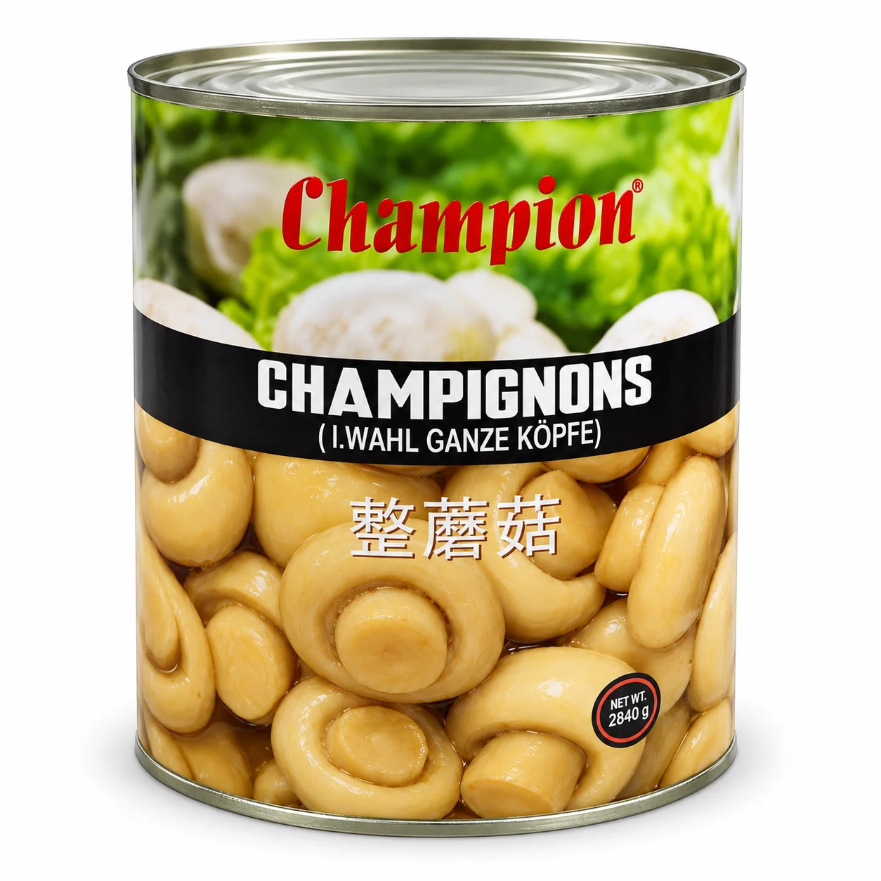 Champion -Mushrooms Choice Whole 2840gm