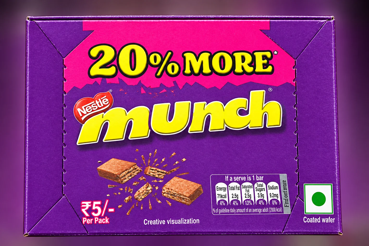 Nestle Munch Mini Chocolate Multipack