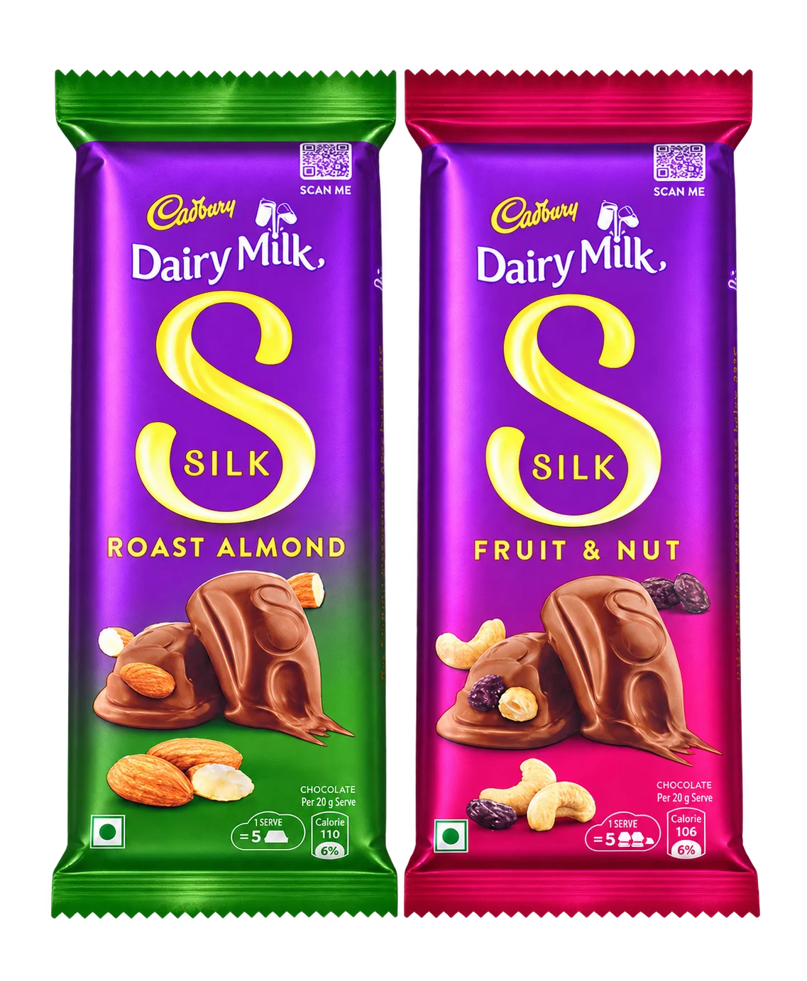Cadbury Dairy Milk Silk Chocolate - Fruit & Nut