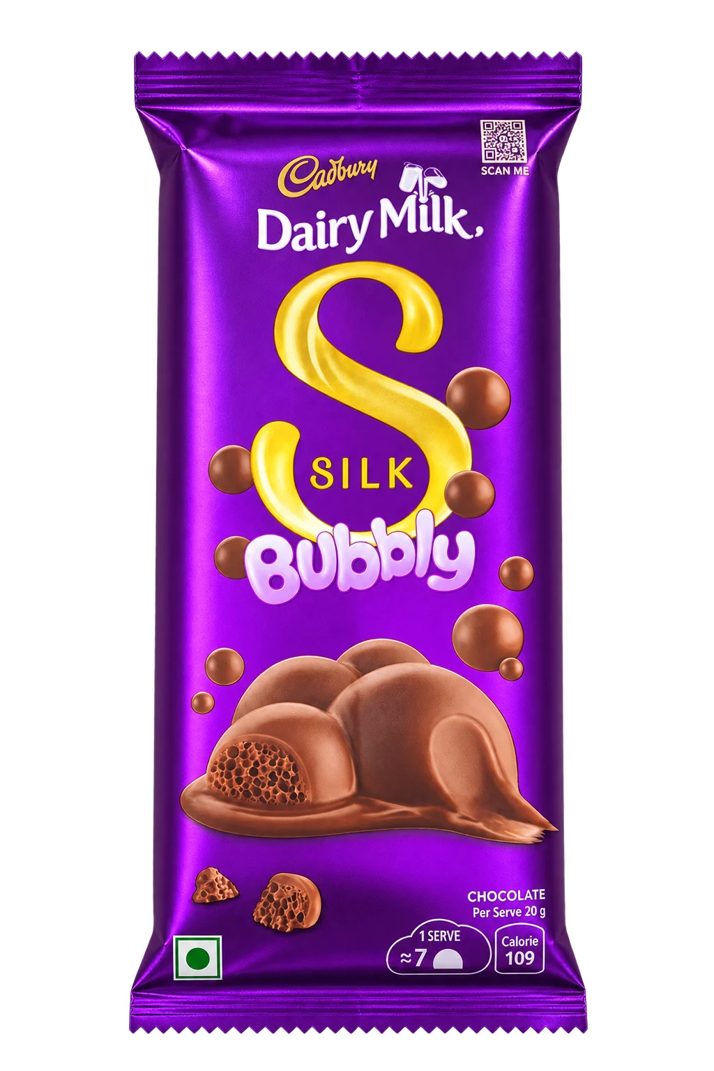 Cadbury Dairy Milk Silk Chocolate - Bubbly